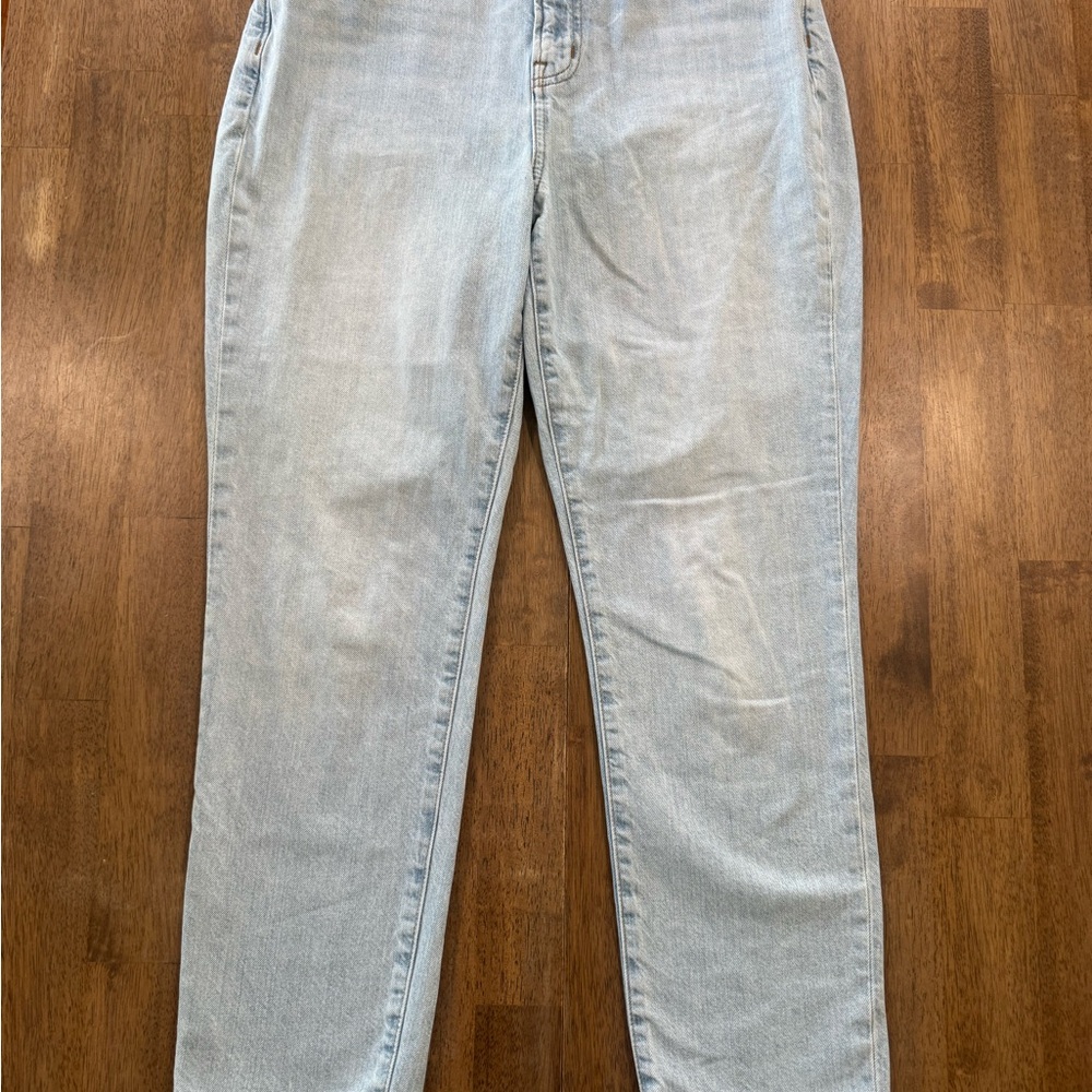 Madewell Curvy Perfect Vintage Jean Light Wash | High Rise Straight | Size 27